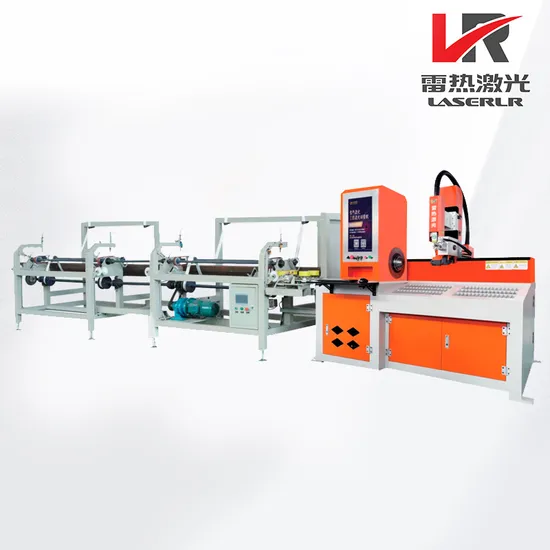 Mild Stainless Steel Iron Aluminum Copper CNC Sheet Metal Tube Pipe Automatic Fiber Laser Cutting Machine