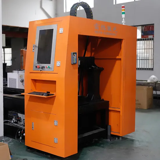 Square Tube Metal Pipe Laser Cutting Machine