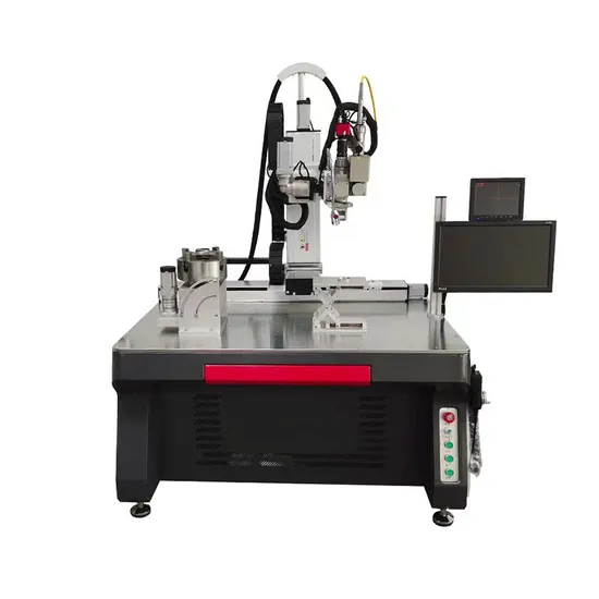 Platform 4 Axis Automatic Laser Welding Machine for Stainless Steel Iron Aluminum Copper Brass