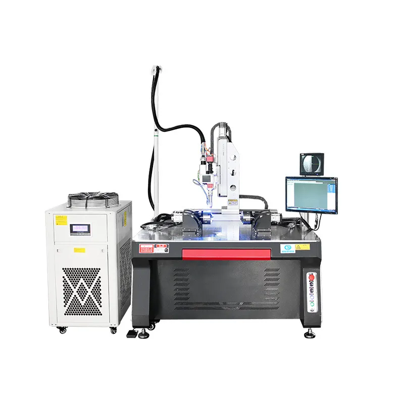 High Accurate Automatic Laser Welding Machine for Aluminum and Stainless High Speed Welder