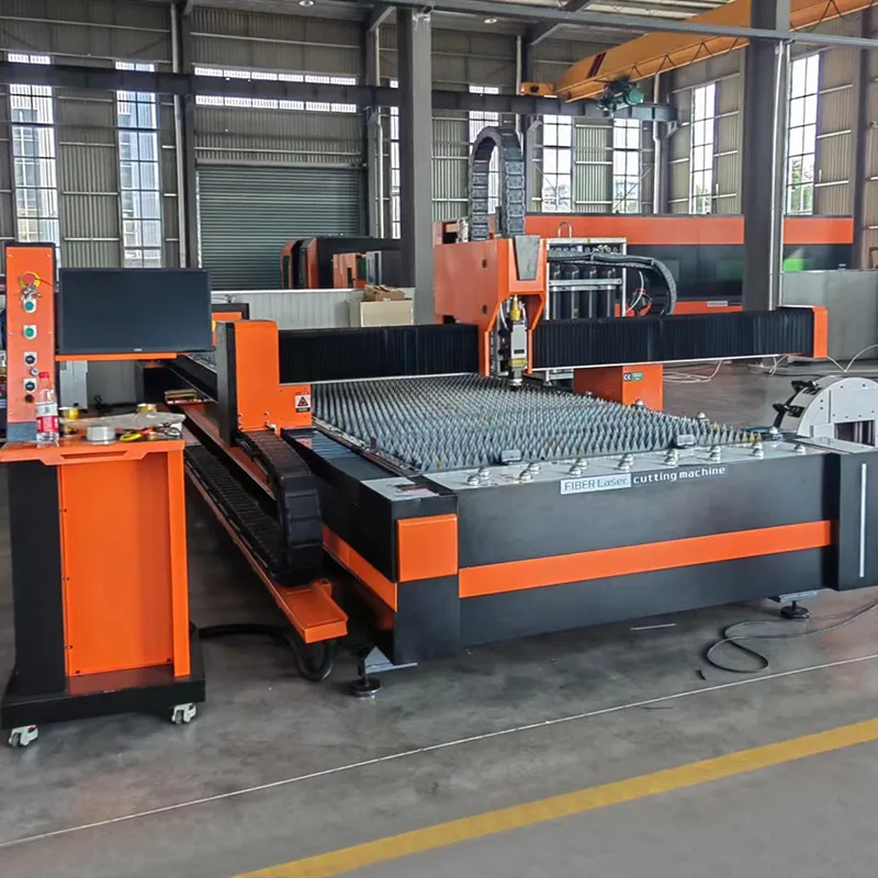 Stainless Steel 4000W CNC Metal Fiber Laser Cutting Machines