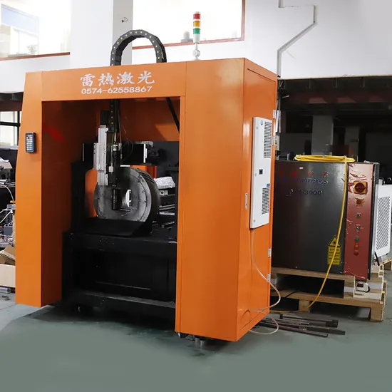 CNC Automatic Feeding Round Metal Tube Plasma Cutting Machine