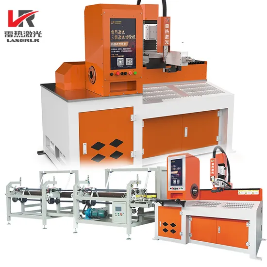 Manufacturer 4500W Tube Laser Cut Industry H Beam Carbon Steel Stainless Aluminum Pipe Laser Cutting Machine