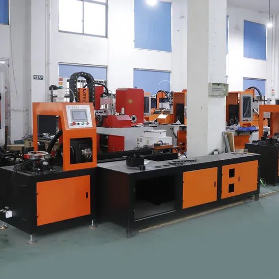 High Speed Pipe Cutting and Holing Machine