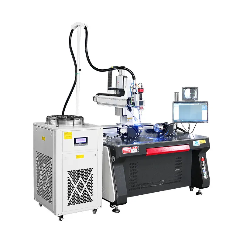 High Accurate Automatic Laser Welding Machine for Aluminum and Stainless High Speed Welder