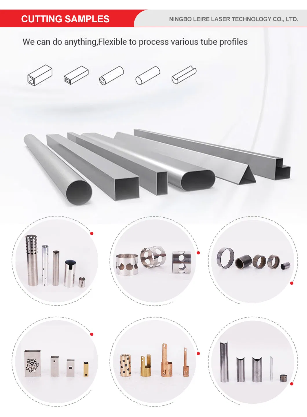 High Performance Laser Tube Cutter Semi-Automatic Feeding Steel CNC Laser Cutting Machine for Efficient Pipe Cutting