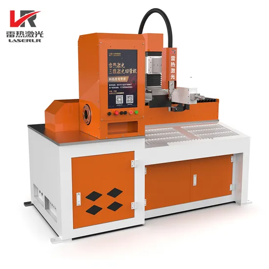 3D Fiber Laser Cutting Machine 2000W 4000W 6000W Metal Pipe Tube Laser Cutter Machine