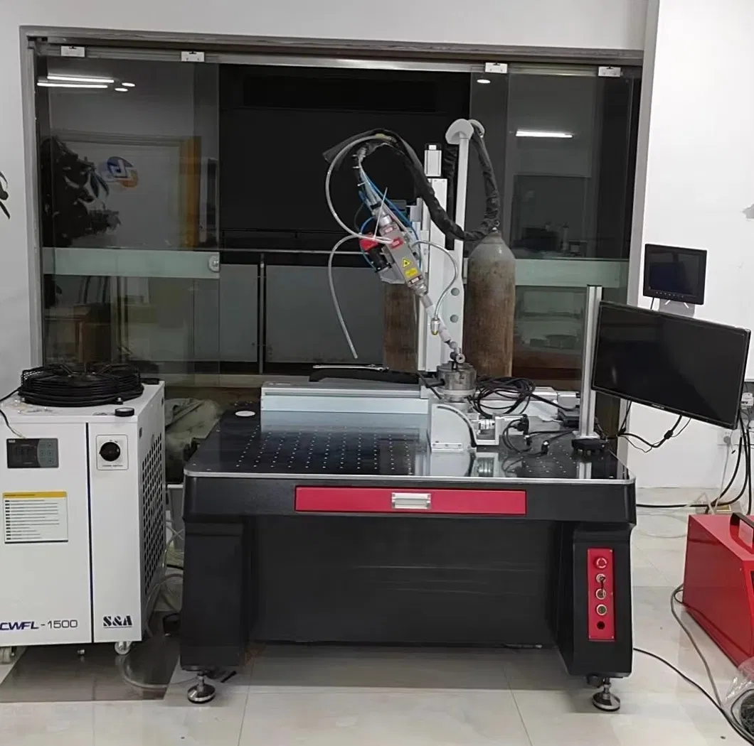 Platform 4 Axis Automatic Laser Welding Machine for Stainless Steel Iron Aluminum Copper Brass