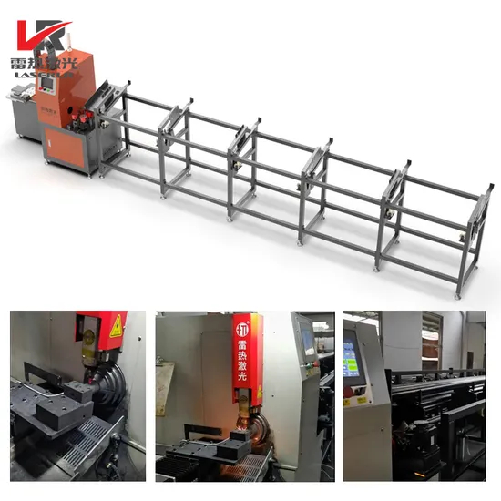 High Performance Laser Tube Cutter Semi-Automatic Feeding Steel CNC Laser Cutting Machine for Efficient Pipe Cutting